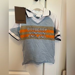 Burberry collard shirt
